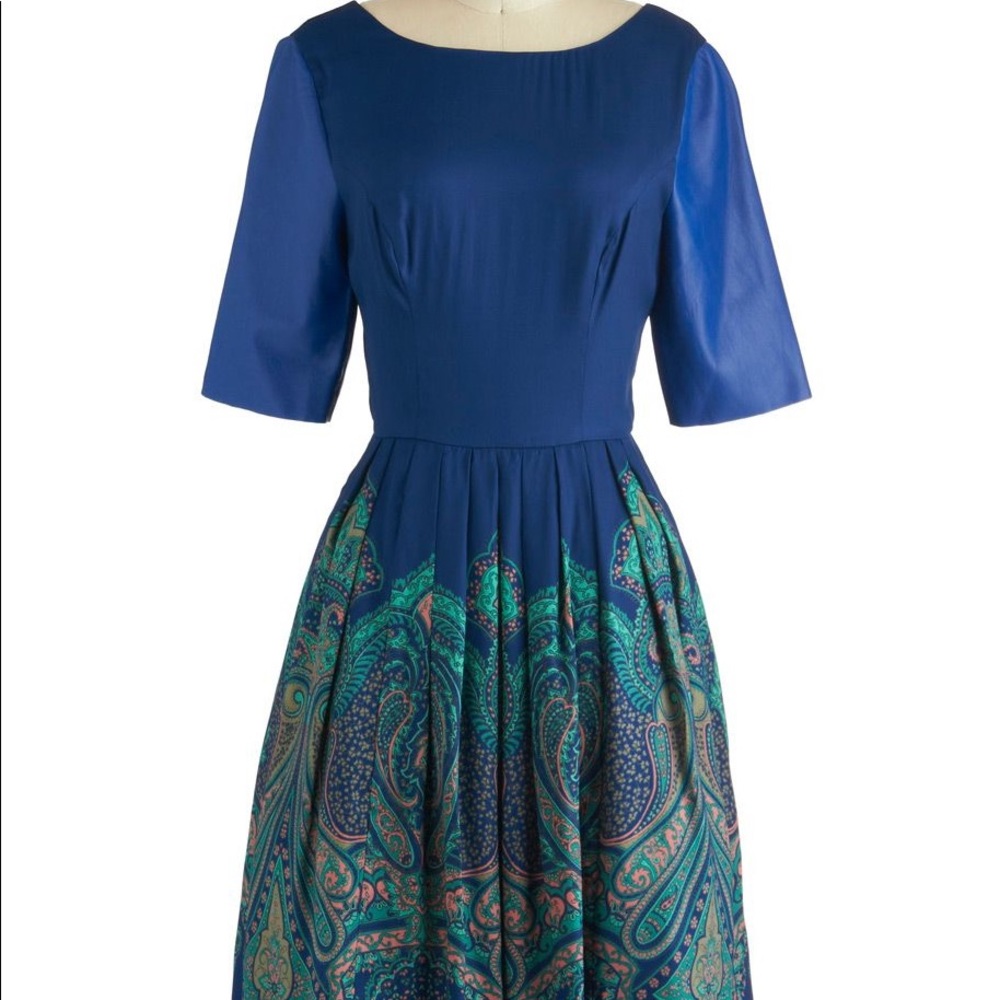 Tracy Reese Blue Cocktail Dress